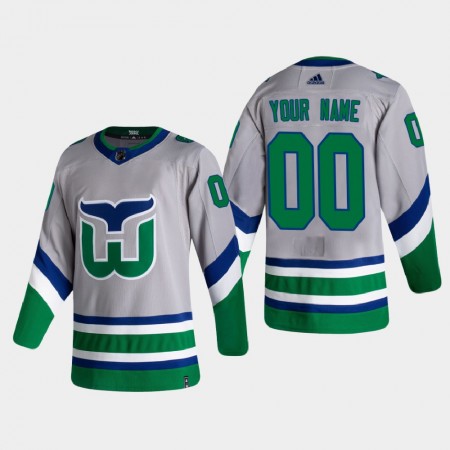 Herren Eishockey Carolina Hurricanes Trikot Custom 2020-21 Reverse Retro Authentic